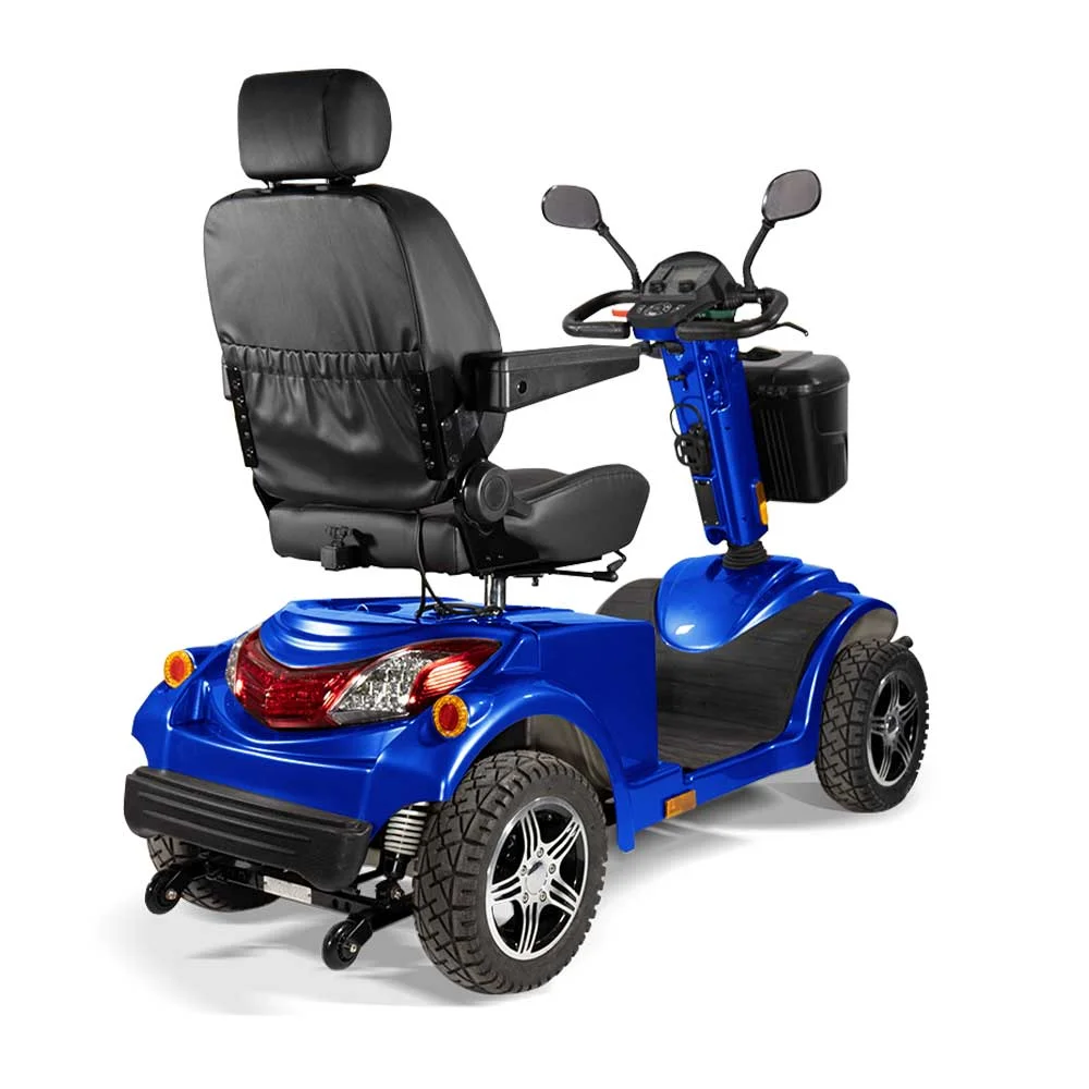 Scooterpac Ignite Azure Blue Back Right