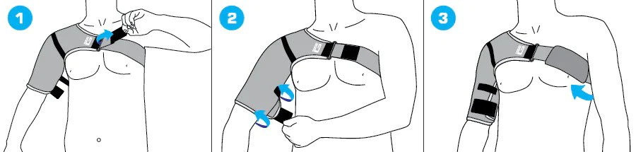 How to put on the Neo G Shoulder Support
