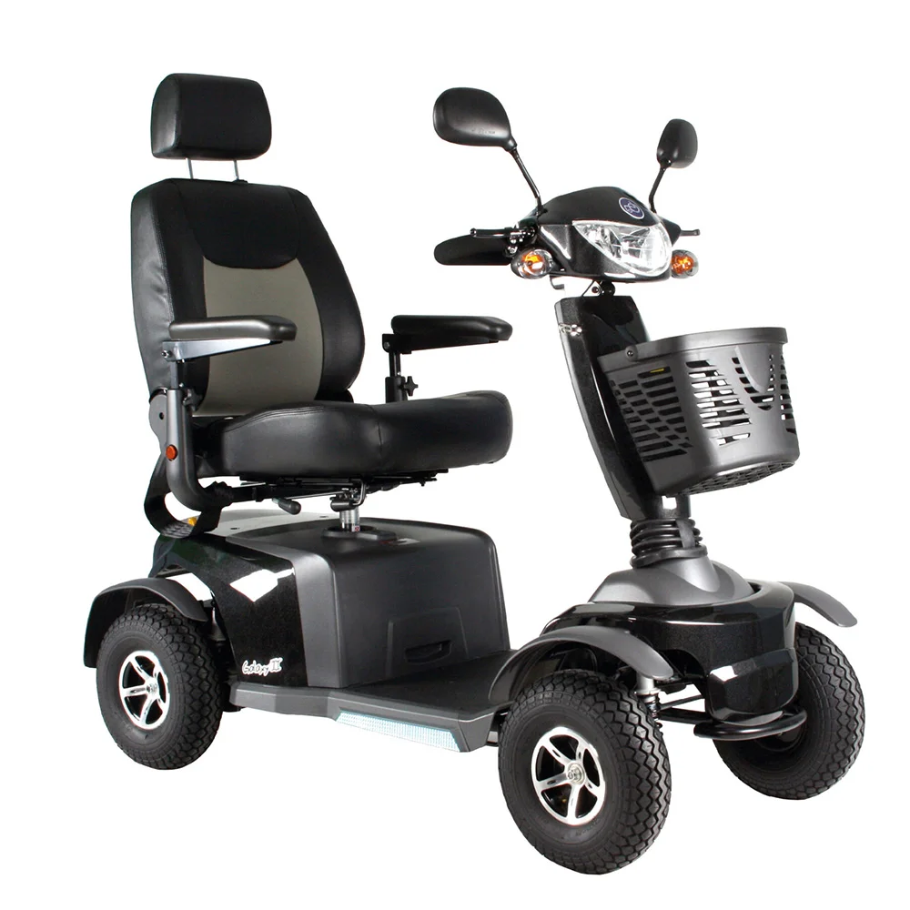 VanOs Medical Excel Galaxy II Mobility Scooter Midnight Black